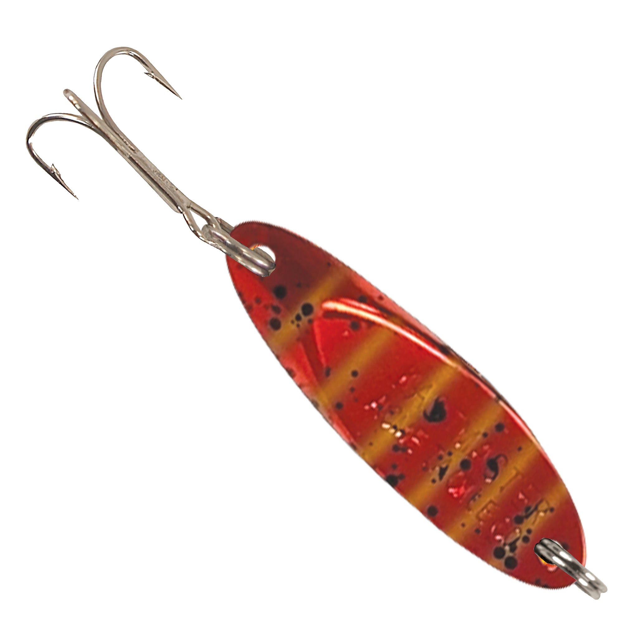 Acme Tackle Kastmaster Fishing Spoon Lure Chrome/Fluorescent Strip 1/12 oz.