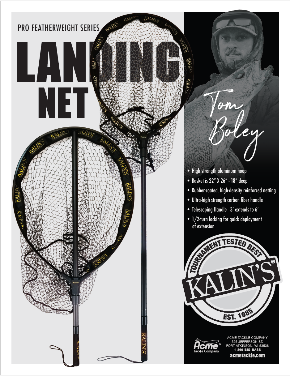 Leisure Sports 150849QSB 8-Inch Fishing Net, Lightweight Aluminum, Ste