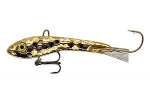 Moonshine Hammered Gold Shiver Minnow Small Sizes