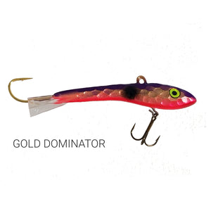 Moonshine Hammered Gold Shiver Minnow