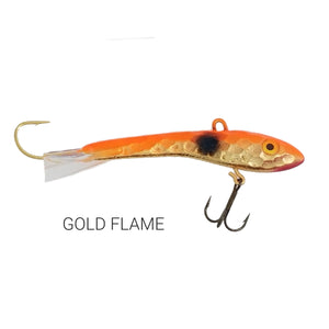 Moonshine Hammered Gold Shiver Minnow