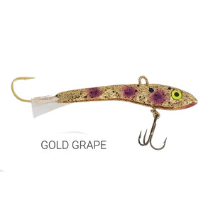 Moonshine Hammered Gold Shiver Minnow