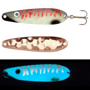 Moonshine Walleye Copper Spoon