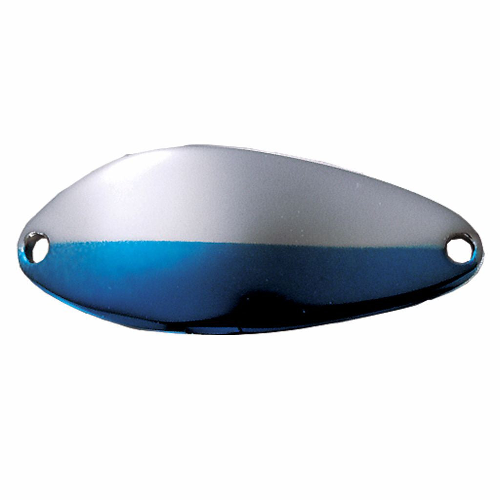Acme K.O. Wobbler Spoon - Nickel Neon Blue - 3/4 oz.