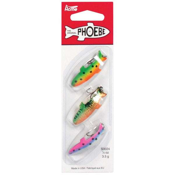 Deluxe Phoebe 1/12 Ounce-3 Pack - Acme Tackle Company