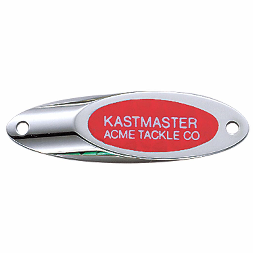 Acme Kastmaster w/ Flash Tape, Brass spoon lure