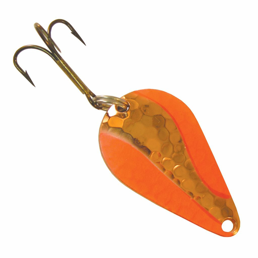 Vintage Acme Flash-King Wobbler, 3/16oz nickel/orange fishing