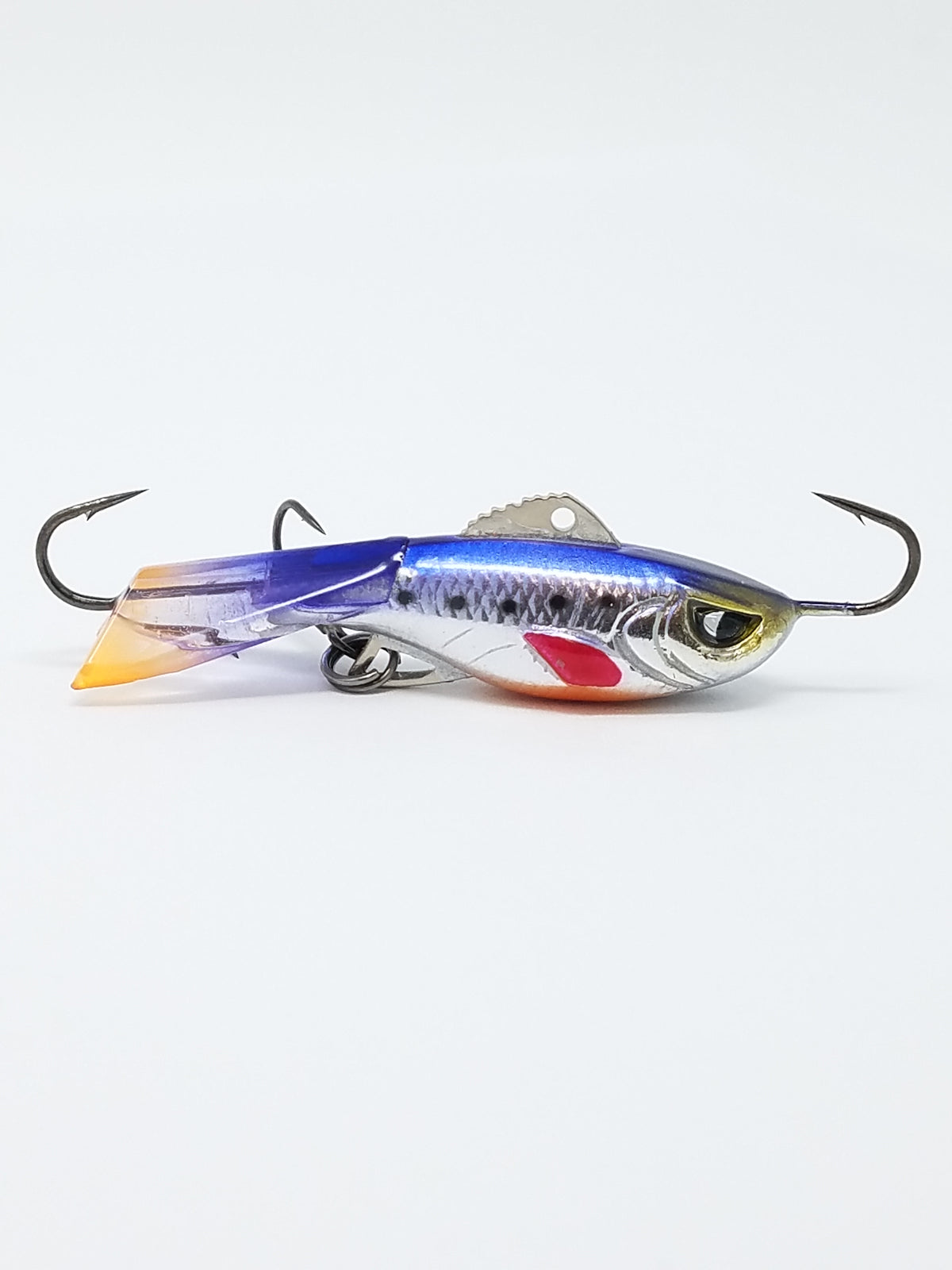 Acme Tackle Company Hyper-Rattle Jigging Lure, Glow Perch, 2 