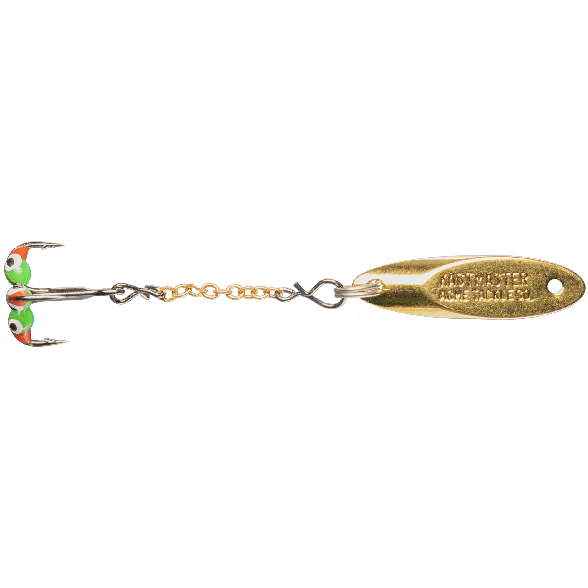 Acme Kastmaster Lure with Buck Tail Teaser, Gold, Nepal
